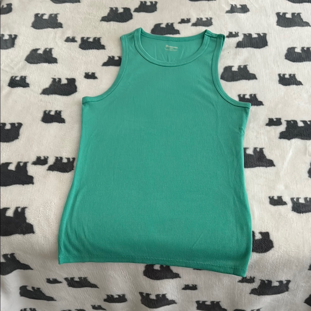 No boundaries teal tank top